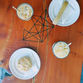 Peddler Coffee - Vanilla iced latte, lemon poppy biscotti, chive biscuit, jasmine tea coconut iced late. - Coffee Roasteries Near Me - Philadelphia, Pennsylvania