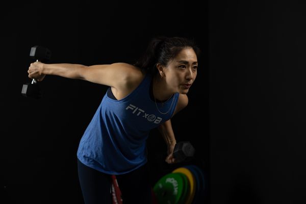 Getting fit at 40! - "It was always extra work trying to squeeze in an effective workout with my job, kids drop offs, house errands and the exhaustion from the day. But after orking with FITxOB, I get customized workouts to fit my hectic schedule and the support to be consistent. I've been at it for over 6 months and I can say that at 40, this is my best body yet." - Dahye Getting fit at 40! - "It was always extra work trying to squeeze in an effective workout with my job, kids drop offs, house errands and the exhaustion from the day. But after orking with FITxOB, I get customized workouts to fit my hectic schedule and the support to be consistent. I've been at it for over 6 months and I can say that at 40, this is my best body yet." - Dahye