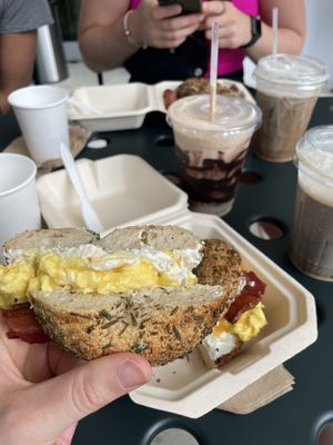 Sour Seed Bagels by null