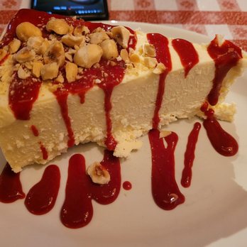Buca di Beppo Italian Restaurant - Cheesecake with hazelnuts - Italian Near Me - Shenandoah, Texas Buca di Beppo Italian Restaurant - Cheesecake with hazelnuts - Italian Near Me - Shenandoah, Texas