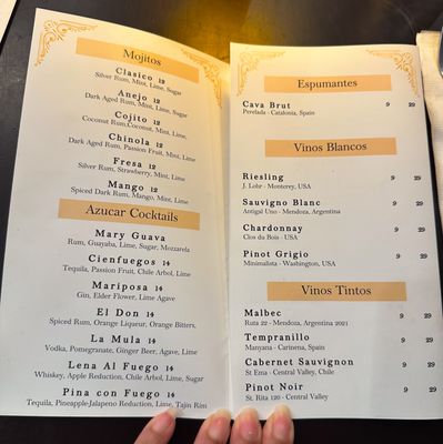 Menu photo 4 Azucar Charlotte, NC