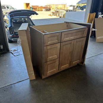 Builders Surplus Kitchen & Bath Cabinets - New vanity! Woo hoo. - Kitchen & Bath Near Me - Santa Ana, California