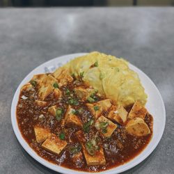 Real Taiwanese Cuisine - Mapo tofu omurice