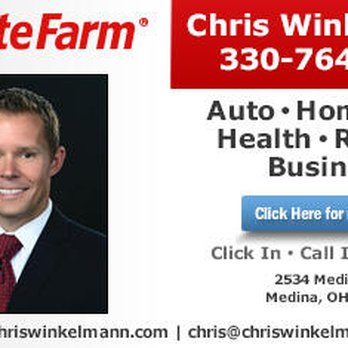 Chris Winkelmann - State Farm Insurance Agent - Ad powered by: YPC Media - Insurance Near Me - Medina, Ohio Chris Winkelmann - State Farm Insurance Agent - Ad powered by: YPC Media - Insurance Near Me - Medina, Ohio