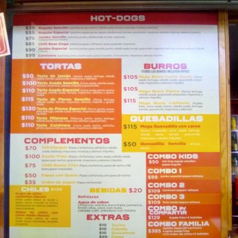 El Jardin Food Park - Menu @ La Hot-dogueria - Food Trucks Near Me - Tijuana, BCN
