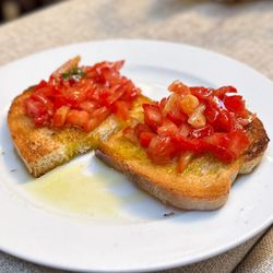 Osteria del Sostegno - The best bruschetta Ive had