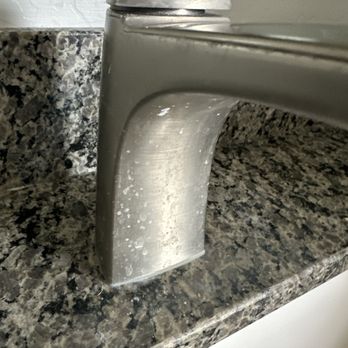 Boss Lady Solutions & Services - Bathroom faucet with toothpaste still on it. - Home Cleaning Near Me Boss Lady Solutions & Services - Bathroom faucet with toothpaste still on it. - Home Cleaning Near Me