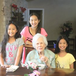 Tran's Senior Oasis - Weekly children visits