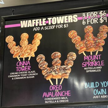 Eiffel Waffle - March 2022 grand opening day - Desserts Near Me - Chicago, Illinois