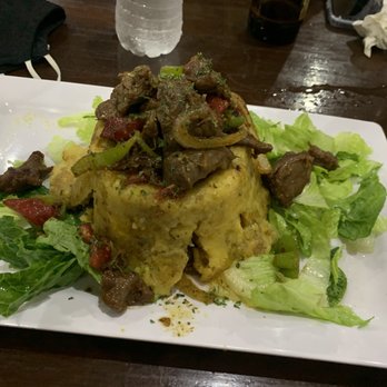 Orozco's - Churasco mofongo with the verde plantain. - Puerto Rican Near Me - San Juan, Puerto Rico Orozco's - Churasco mofongo with the verde plantain. - Puerto Rican Near Me - San Juan, Puerto Rico