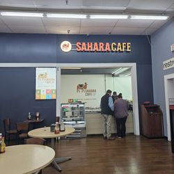 Sahara Cafe - Tables to sit and enjoy your coffee.