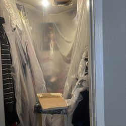 Mesquite Village Apartments - Mater bedroom closet