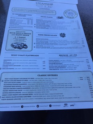 Menu photo 7 Steamship Grill & Taphouse Victoria, BC Menu photo 7 Steamship Grill & Taphouse Victoria, BC