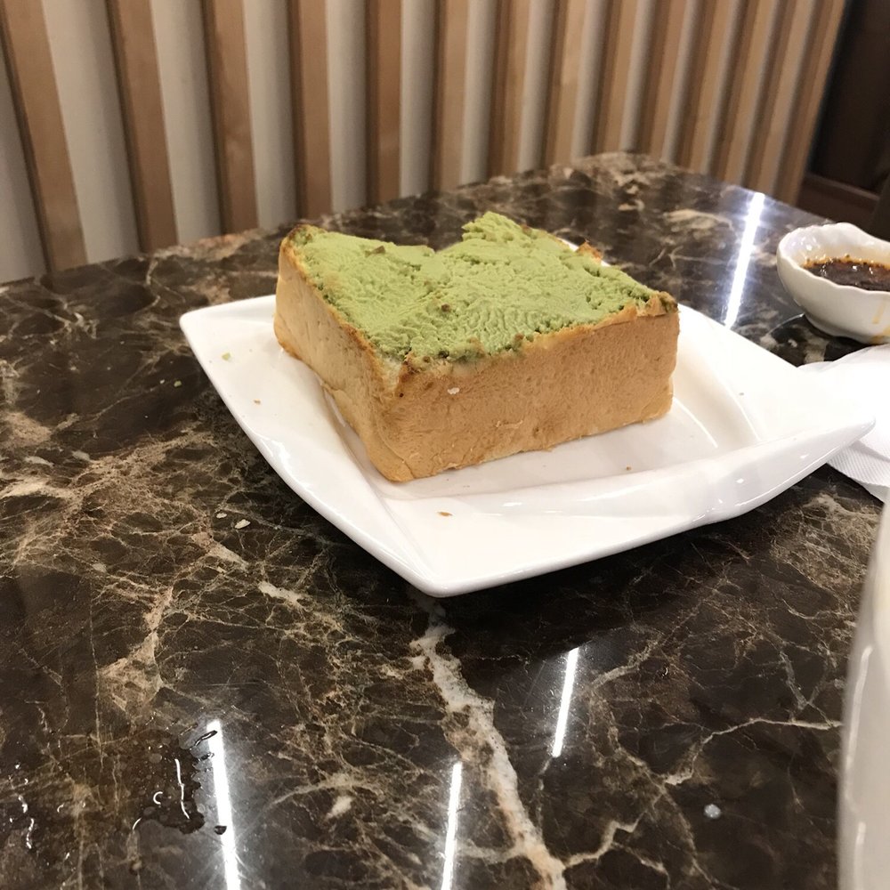 Pearl Castle Café - Japanese green tea fluffy creamy toast. - Taiwanese Near Me - Richmond, British Columbia Pearl Castle Café - Japanese green tea fluffy creamy toast. - Taiwanese Near Me - Richmond, British Columbia