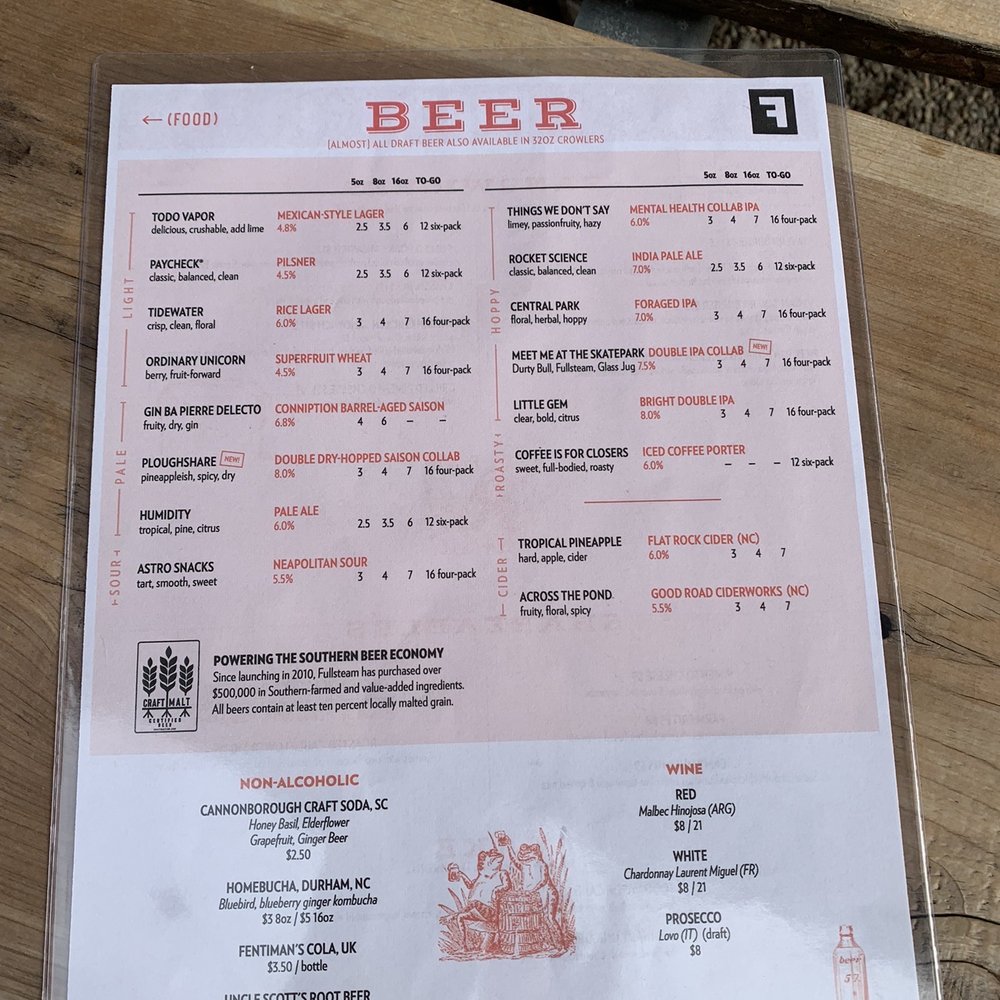 Fullsteam - Breweries Near Me - Durham, North Carolina Fullsteam - Breweries Near Me - Durham, North Carolina
