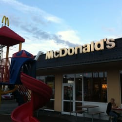McDonald's - As seen from the street.  Pretty typical McDonalds plus a drive-thru.  Well maintained. Friendly and helpful staff.