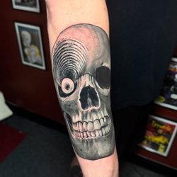 Black Coffin Tattoo
