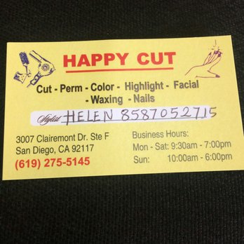 Happy Cut - Hair Salons Near Me - San Diego, California