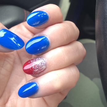 US Nails - 4th of July nails ! Thank you Hope! - Nail Salons Near Me - Blue Springs, Missouri