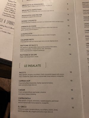 Menu photo 3 Pacci's Trattoria & Pasticceria Silver Spring, MD Menu photo 3 Pacci's Trattoria & Pasticceria Silver Spring, MD