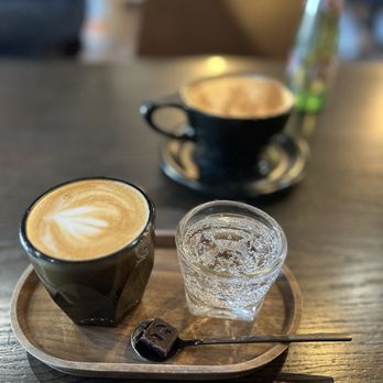 Flat Track Coffee - Corrado and Apple Crisp Latte - Coffee Roasteries Near Me - Fort Worth, Texas Flat Track Coffee - Corrado and Apple Crisp Latte - Coffee Roasteries Near Me - Fort Worth, Texas