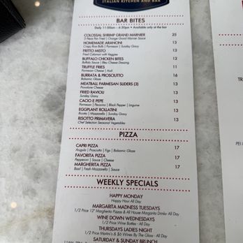 Cucina Moderna - Bar bites menu - Italian Near Me - Fort Lauderdale, Florida Cucina Moderna - Bar bites menu - Italian Near Me - Fort Lauderdale, Florida