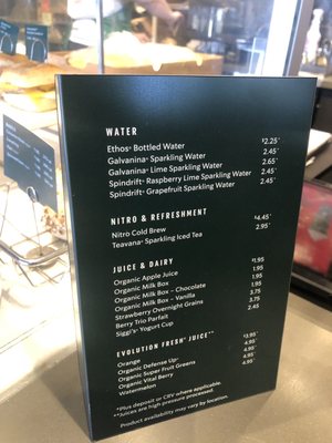 Menu photo 2 Starbucks Sacramento, CA Menu photo 2 Starbucks Sacramento, CA