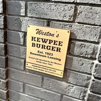 Weston's Kewpee Sandwich Shop - a sign on a brick wall - Sandwiches Near Me - Lansing, Michigan Weston's Kewpee Sandwich Shop - a sign on a brick wall - Sandwiches Near Me - Lansing, Michigan