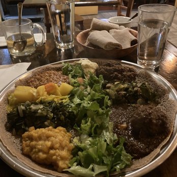 Cafe Romanat - Veggie Combo and Meat Combo - Ethiopian Near Me - Oakland, California Cafe Romanat - Veggie Combo and Meat Combo - Ethiopian Near Me - Oakland, California