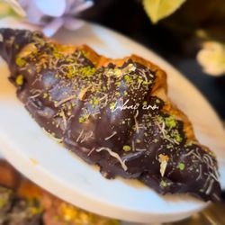 Chocolate Euphoria Crepe Cafe - Dubai Pistachio Croisant
