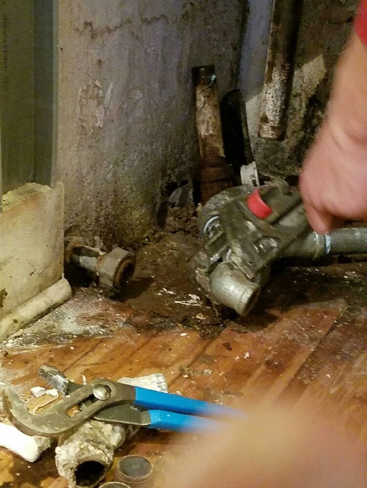 Slide of A Local Plumbing And Sewer Service