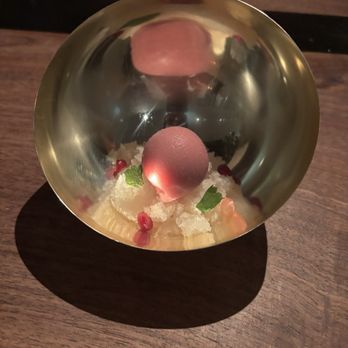 Sorrel - Sorbet in granita - New American Near Me - San Francisco, California Sorrel - Sorbet in granita - New American Near Me - San Francisco, California