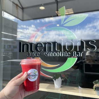 Intentions Juice and Smoothie Bar - Clarity 16oz Freshly pressed juice. - Juice Bars & Smoothies Near Me - Tacoma, Washington