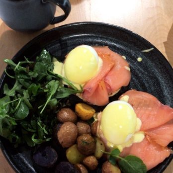 Bachour - Salmon eggs benedict - Bakeries Near Me - Coral Gables, Florida