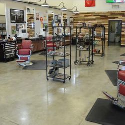 The Lather & Fade Shop Granger - Love the look of this place!
