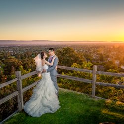 San Jose Country Club - Wedding portrait taken at SJCC's 4th Tee