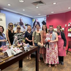 Cocoa & Grapes - Six hens, a bride and an inflatable groom visit a fab chocolate shop in 2024