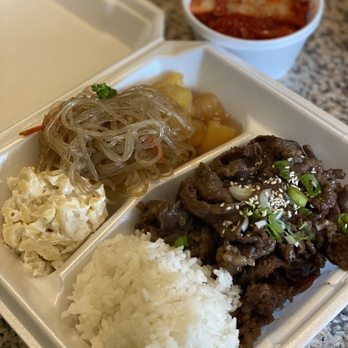 Yummy Kitchen - Bulgolgi lunch plate with a side of kimchi - Hawaiian Near Me - Renton, Washington Yummy Kitchen - Bulgolgi lunch plate with a side of kimchi - Hawaiian Near Me - Renton, Washington