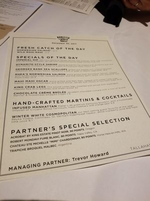 Menu photo 8 Bonefish Grill Tallahassee, FL