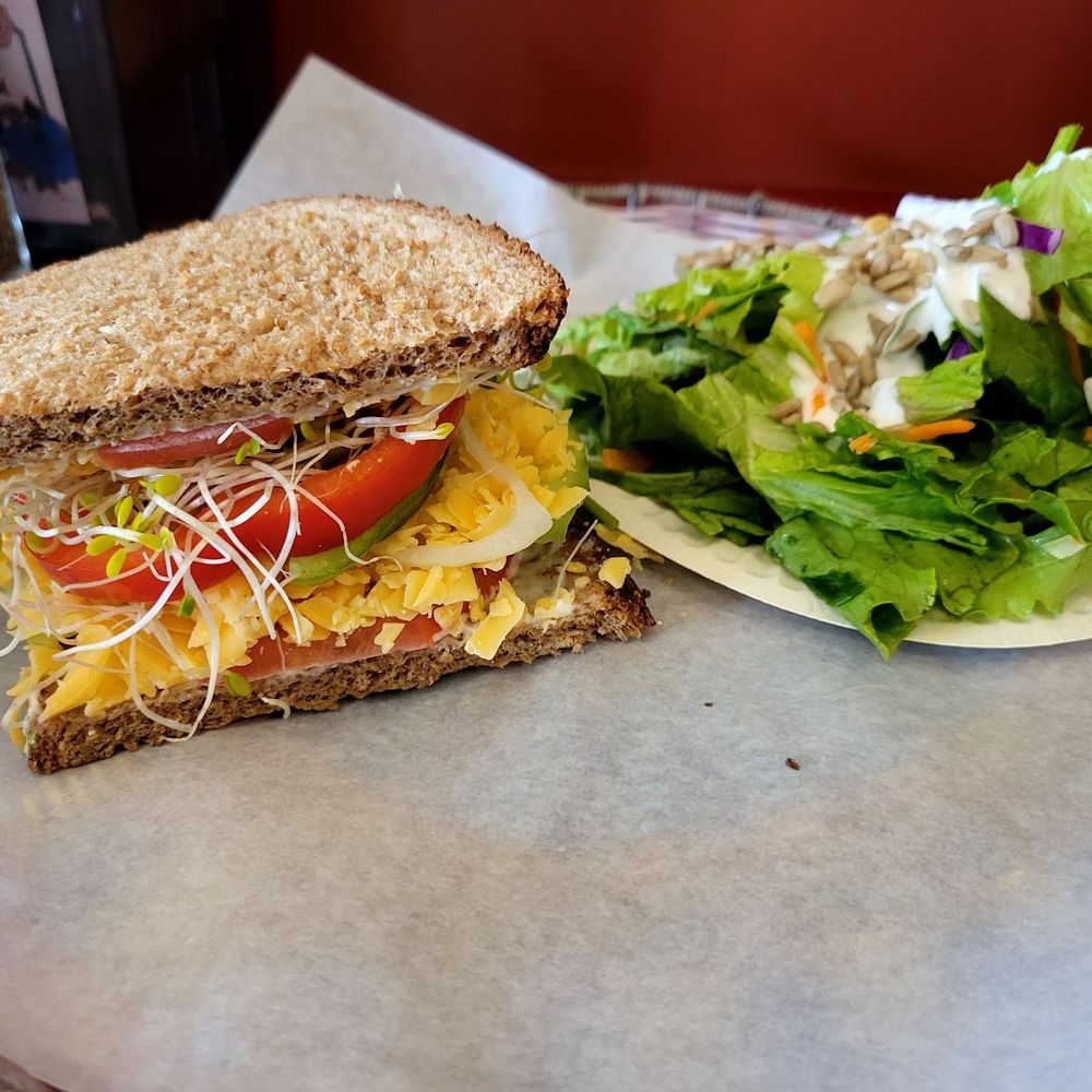 Antique Sandwich - Half veg sandwich with side salad - Sandwiches Near Me - Tacoma, Washington
