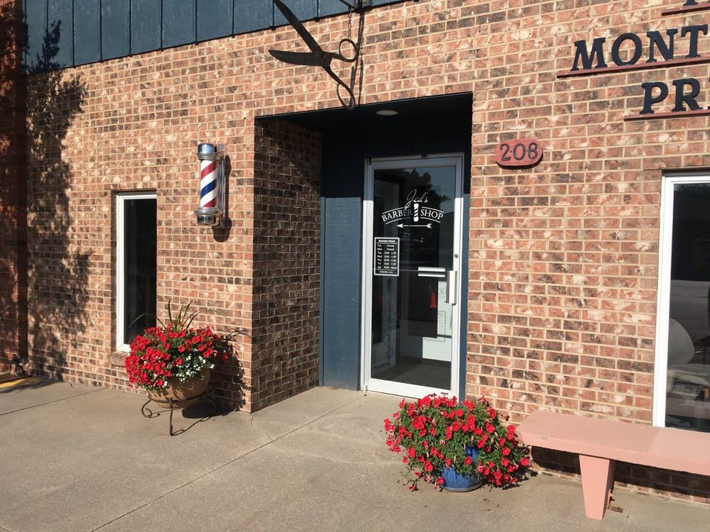 Jed's Barber Shop Logo