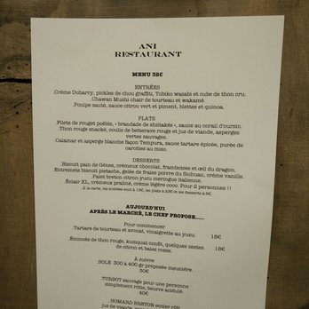 Ani - Seafood Near Me - Lyon, 69