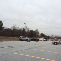 From the back of the store.