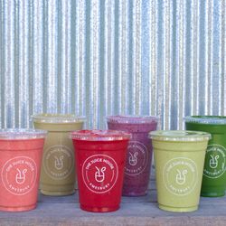 The Juice House - 20 oz and 16 oz smoothies!