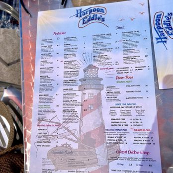 Harpoon Eddie's - Menu June 2024 - American Near Me - Sylvan Beach, New York