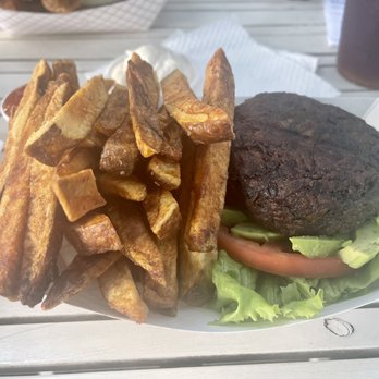 The Matchbox Cafe - Bunless veggie burger -lettuce tomato and avocado - Burgers Near Me - Rhinebeck, New York