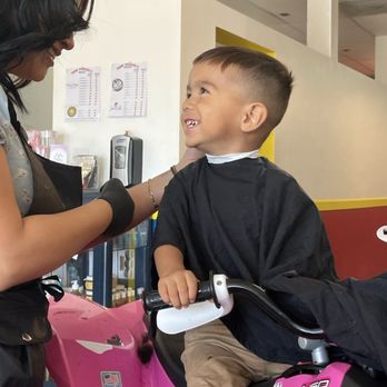 Kids Fun Cuts - I think he has a new crush! Sweetest hairstylist!! - Piercing Near Me - Chino, California Kids Fun Cuts - I think he has a new crush! Sweetest hairstylist!! - Piercing Near Me - Chino, California