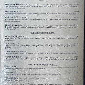 Guru Curry House - Menu (3/3) as of 5/30/25 - Indian Near Me - El Cerrito, California Guru Curry House - Menu (3/3) as of 5/30/25 - Indian Near Me - El Cerrito, California