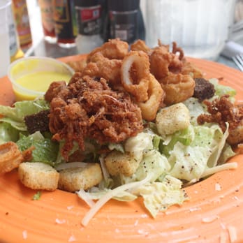 Sunset Grille & Raw Bar - Calamari Salad. - Seafood Near Me - Marathon, Florida
