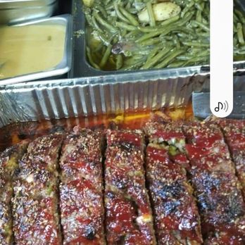 Just Cookin BBQ - meatloaf and green beans - Barbeque Near Me - Cincinnati, Ohio Just Cookin BBQ - meatloaf and green beans - Barbeque Near Me - Cincinnati, Ohio
